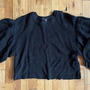 Free people cropped sweater